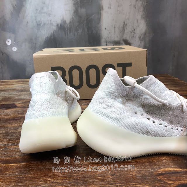 Adidas男女椰子鞋 阿迪達斯椰子380 Adidas Yeezy Boost 380 V3白夜光  xhn1587